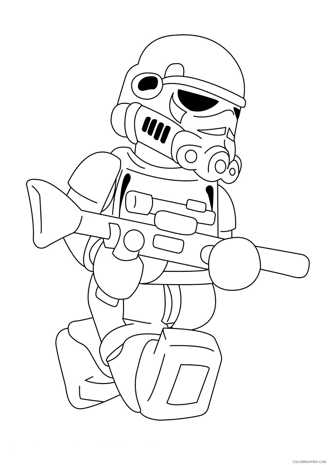 Star Wars Coloring Pages TV Film Lego Star Wars Printable 2020 07800 Coloring4free