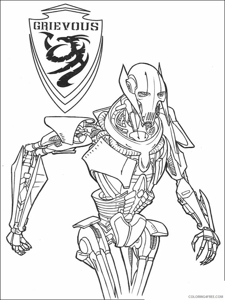 Star Wars Coloring Pages TV Film Star Wars 16 Printable 2020 07973 Coloring4free