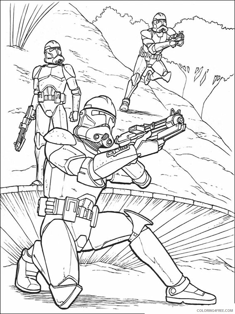 Star Wars Coloring Pages TV Film Star Wars 17 Printable 2020 07974 Coloring4free