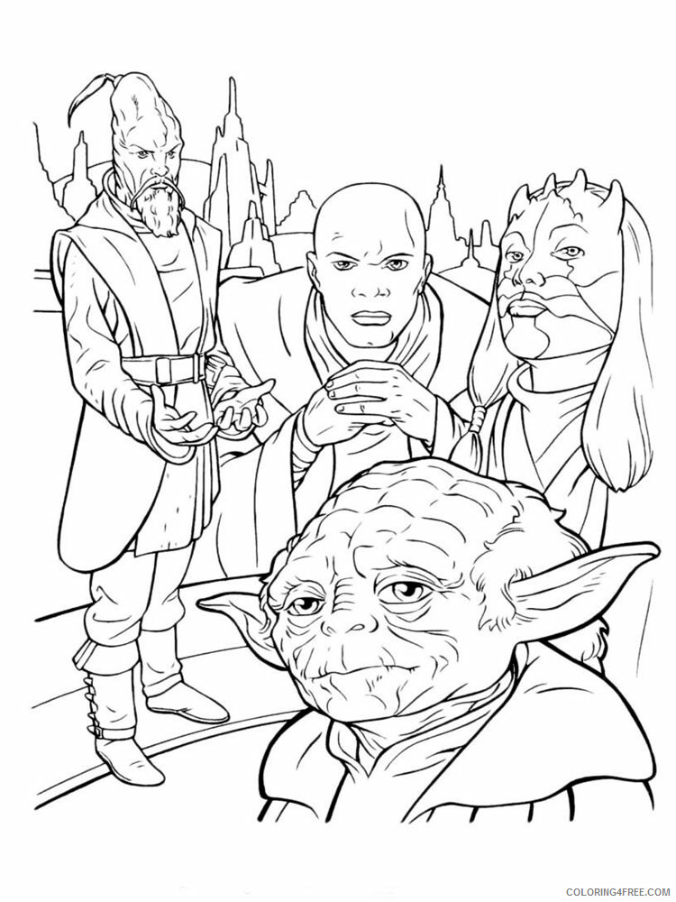 Star Wars Coloring Pages TV Film Star Wars 2 Printable 2020 07978 Coloring4free