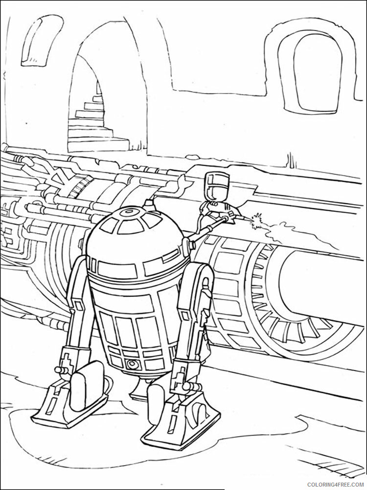 Star Wars Coloring Pages TV Film Star Wars 23 Printable 2020 07982 Coloring4free