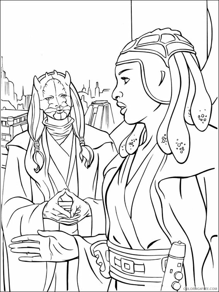 Star Wars Coloring Pages TV Film Star Wars 40 Printable 2020 08001 Coloring4free