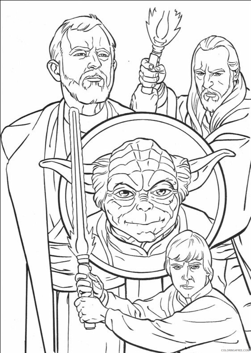 Star Wars Coloring Pages TV Film Star Wars Printable 2020 07771 Coloring4free