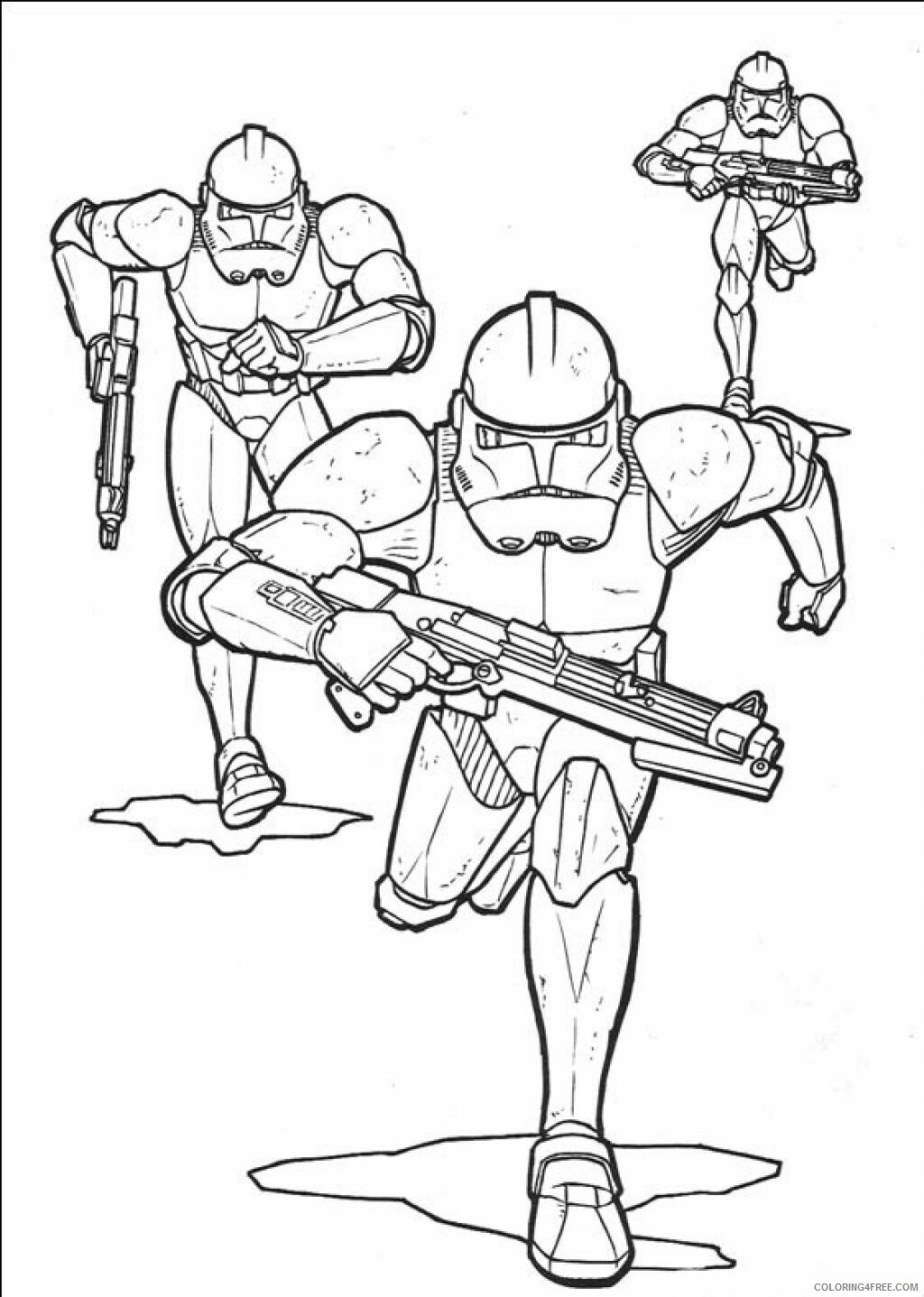 Star Wars Coloring Pages TV Film Stormtroopers Star Wars Printable 2020 08053 Coloring4free