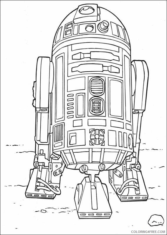 Star Wars Coloring Pages TV Film star wars 028 Printable 2020 07852 Coloring4free