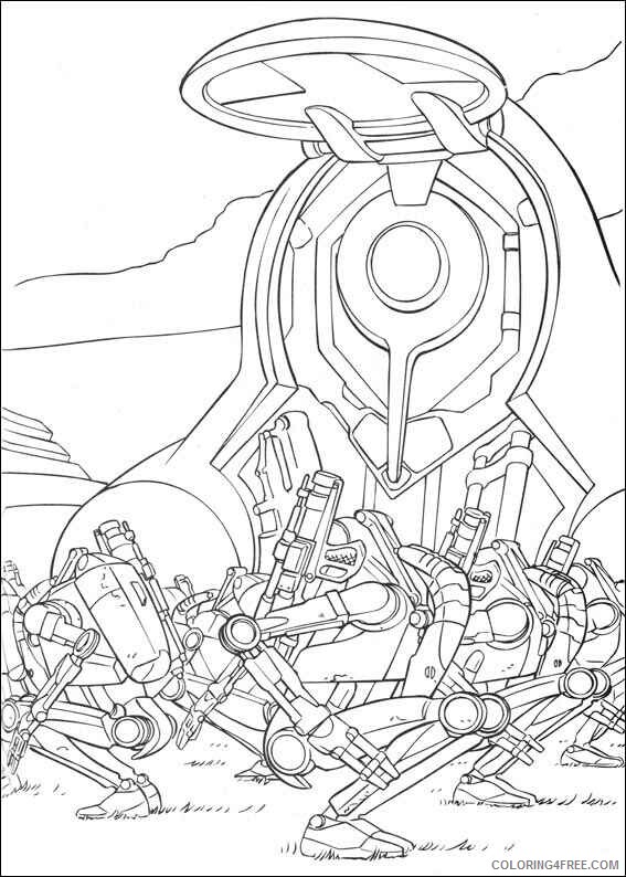 Star Wars Coloring Pages TV Film star wars 030 Printable 2020 07854 Coloring4free