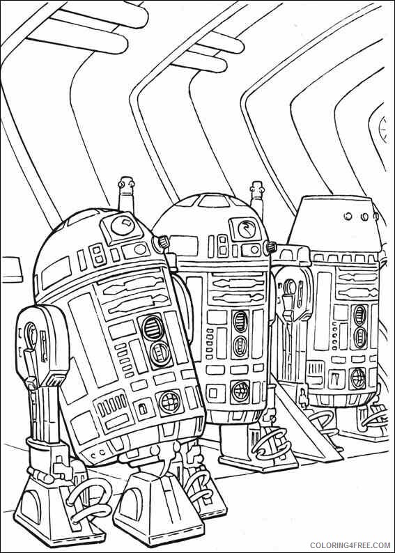 Star Wars Coloring Pages TV Film star wars 034 Printable 2020 07857 Coloring4free