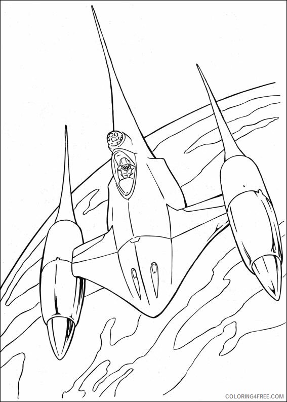 Star Wars Coloring Pages TV Film star wars 037 Printable 2020 07860 Coloring4free