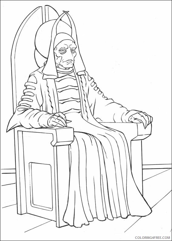 Star Wars Coloring Pages TV Film star wars 038 Printable 2020 07861 Coloring4free