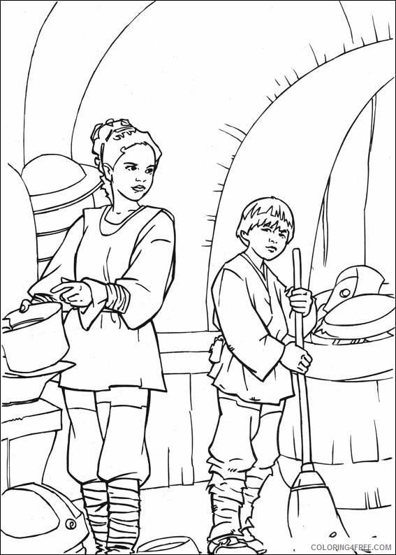 Star Wars Coloring Pages TV Film star wars 049 Printable 2020 07871 Coloring4free