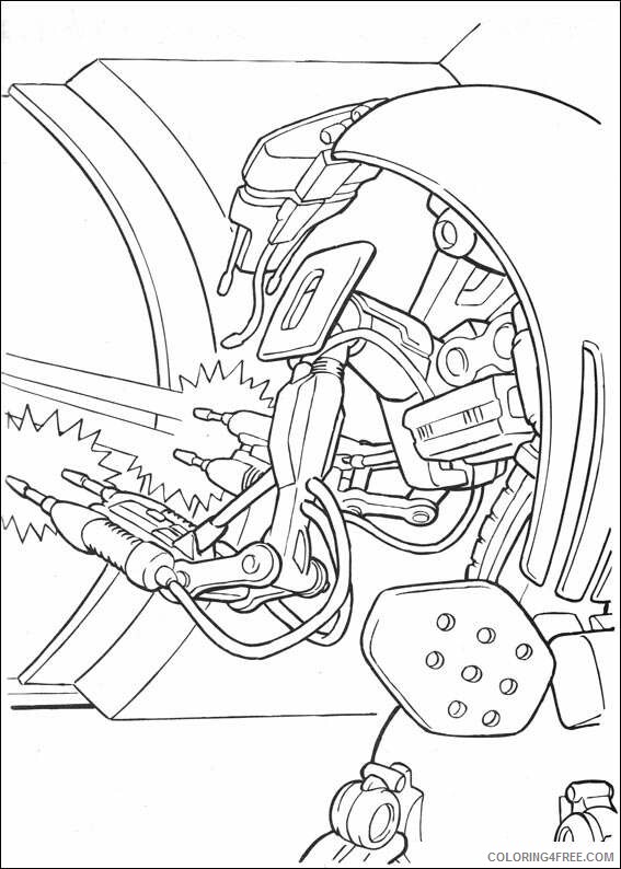 Star Wars Coloring Pages TV Film star wars 052 Printable 2020 07874 Coloring4free