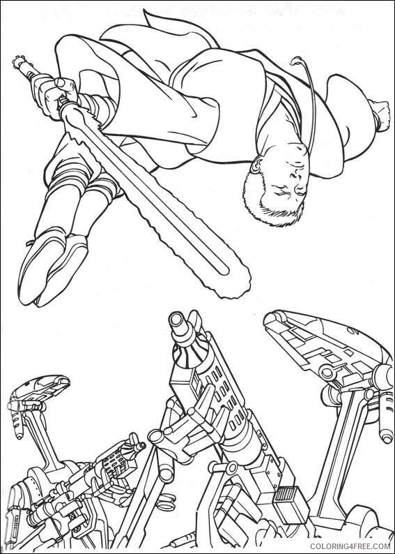 Star Wars Coloring Pages TV Film star wars 054 Printable 2020 07876 Coloring4free
