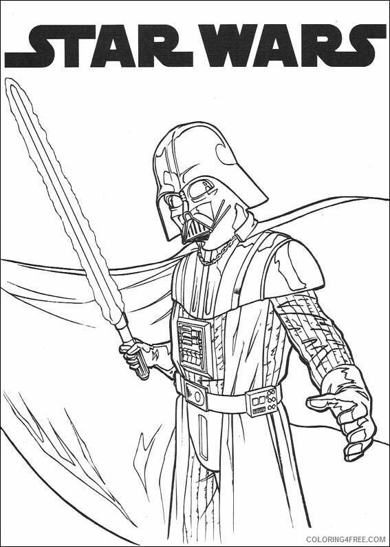 Star Wars Coloring Pages TV Film star wars 057 Printable 2020 07879 Coloring4free
