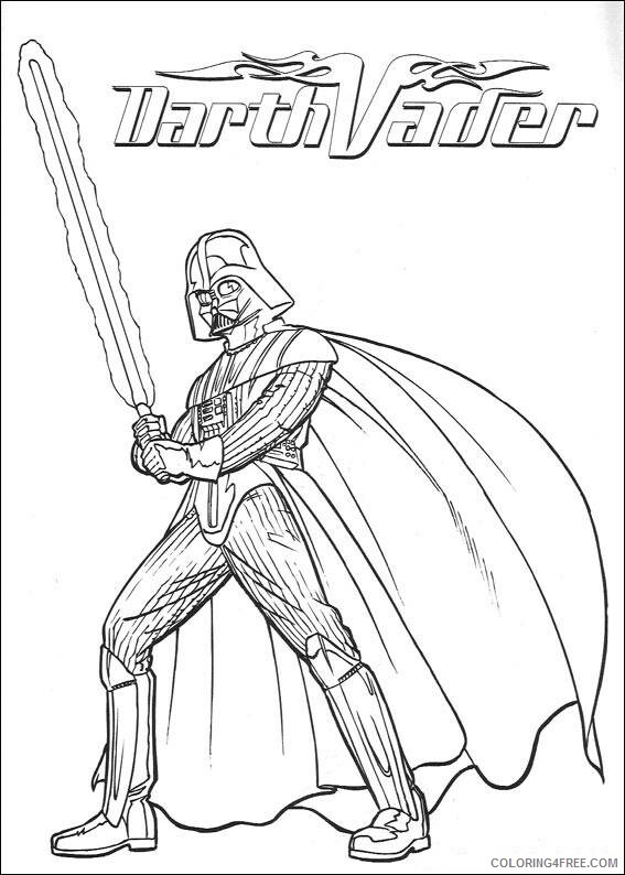 Star Wars Coloring Pages TV Film star wars 062 Printable 2020 07884 Coloring4free