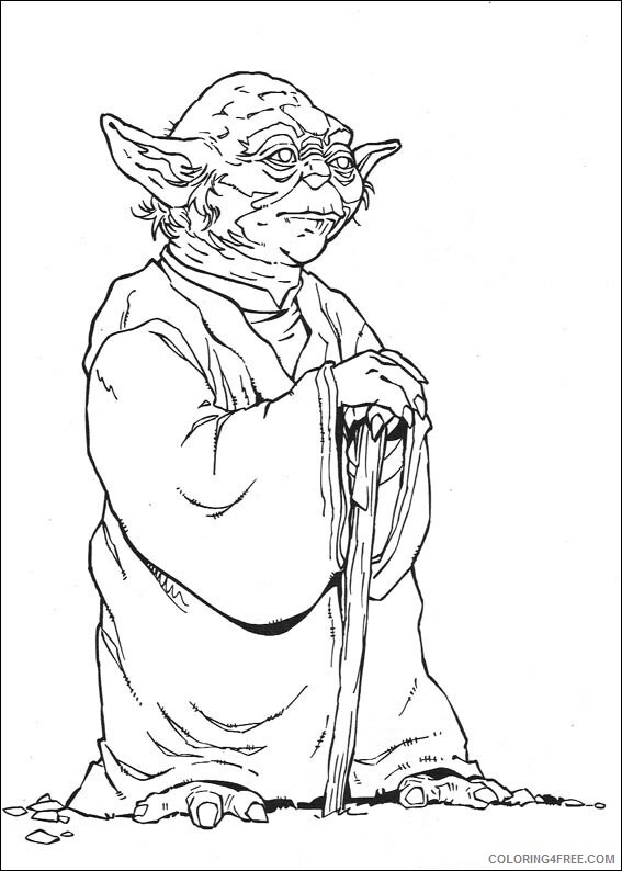 Star Wars Coloring Pages TV Film star wars 064 Printable 2020 07886 Coloring4free