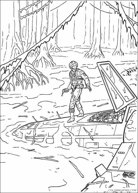 Star Wars Coloring Pages TV Film star wars 067 Printable 2020 07889 Coloring4free