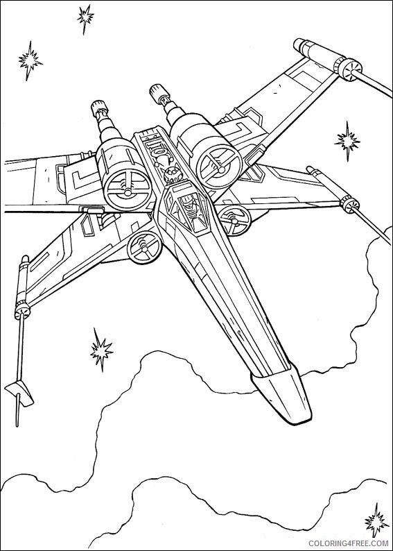 Star Wars Coloring Pages TV Film star wars 075 Printable 2020 07897 Coloring4free