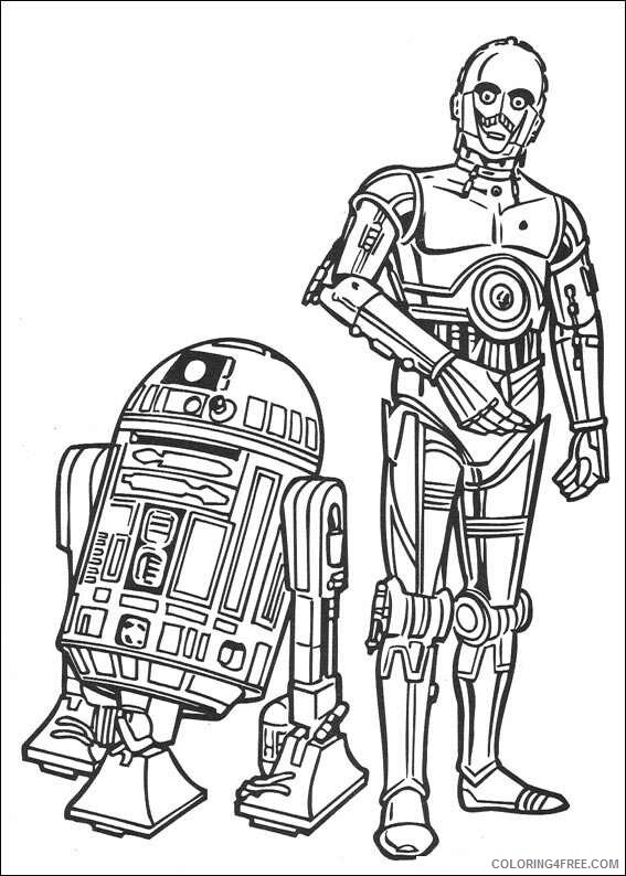 Star Wars Coloring Pages TV Film star wars 081 Printable 2020 07903 Coloring4free