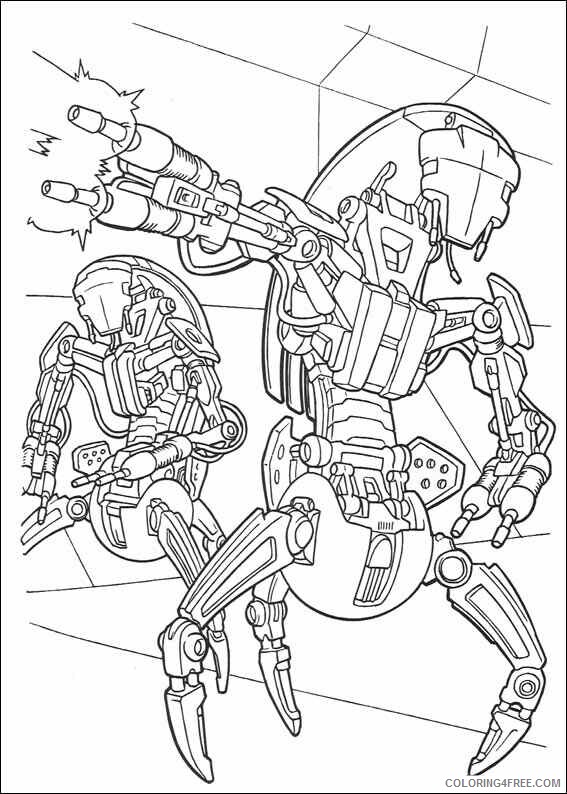 Star Wars Coloring Pages TV Film star wars 083 Printable 2020 07905 Coloring4free
