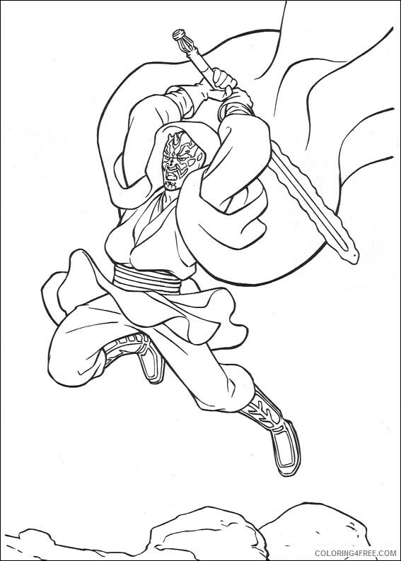Star Wars Coloring Pages TV Film star wars 096 Printable 2020 07918 Coloring4free