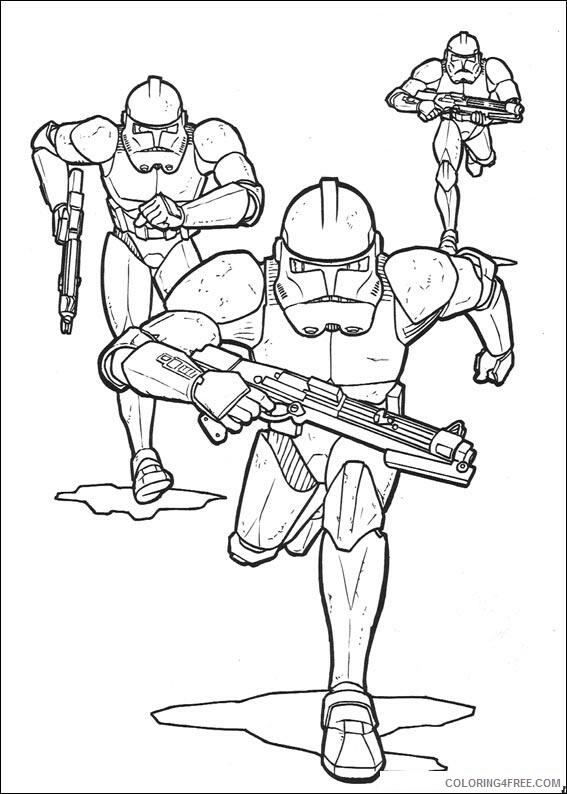 Star Wars Coloring Pages TV Film star wars 121 Printable 2020 07943 Coloring4free