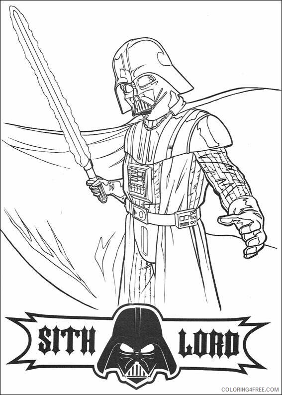 Star Wars Coloring Pages TV Film star wars 124 Printable 2020 07946 Coloring4free
