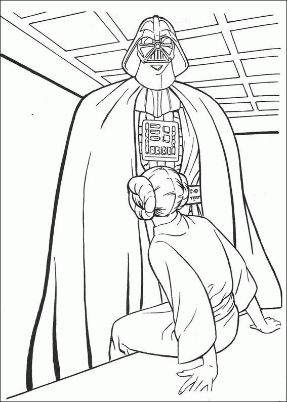 Star Wars Coloring Pages TV Film star wars 2 Printable 2020 07977 Coloring4free