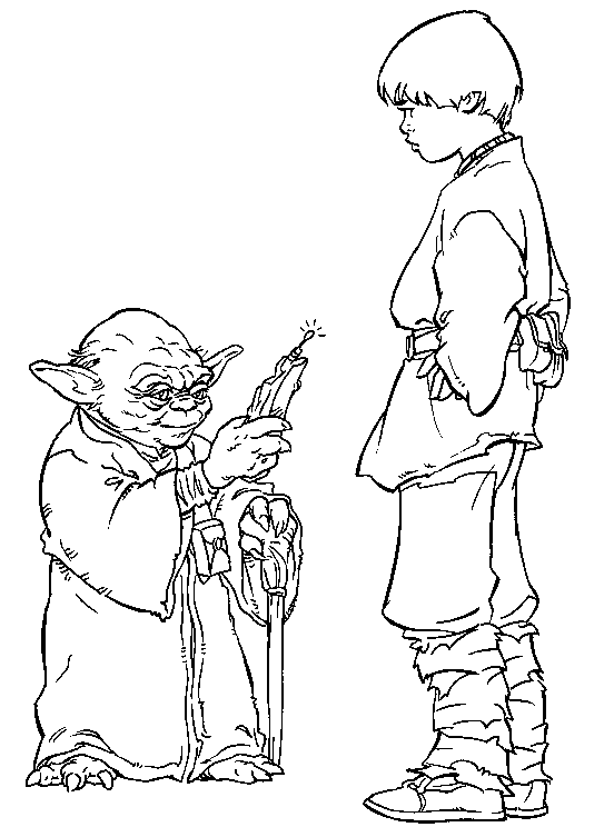 Star Wars Coloring Pages TV Film star wars 7 Printable 2020 08017 Coloring4free