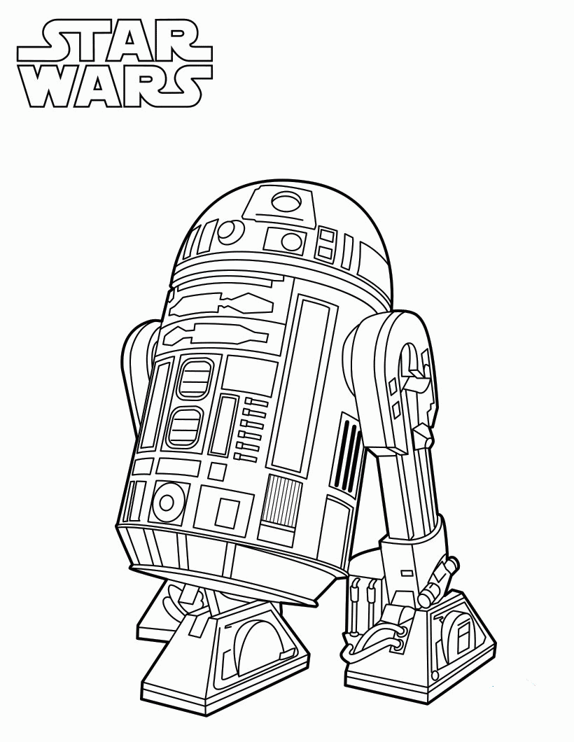 Star Wars R2D2 Coloring Pages TV Film Star Wars R2D2 Printable 2020 08069 Coloring4free