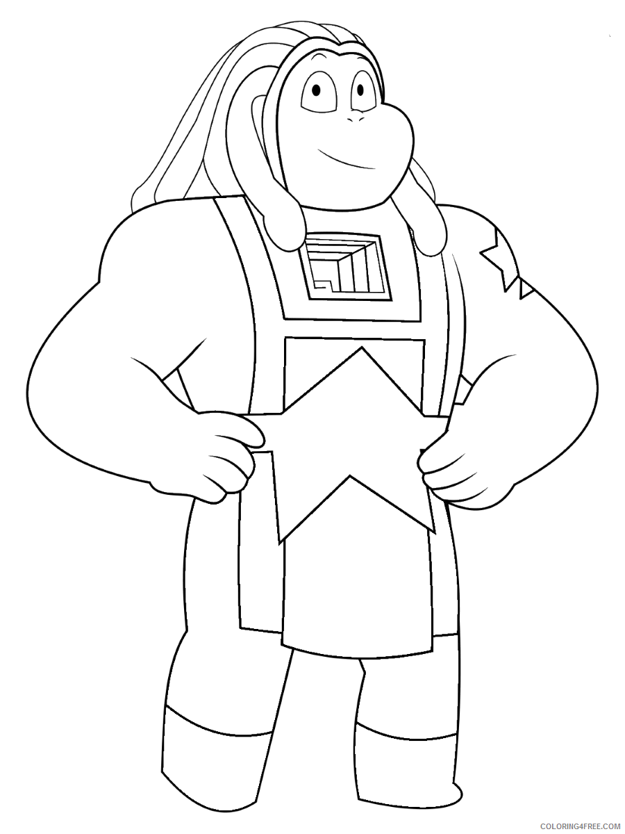 Steven Universe Coloring Pages TV Film Bismuth Printable 2020 08076 Coloring4free