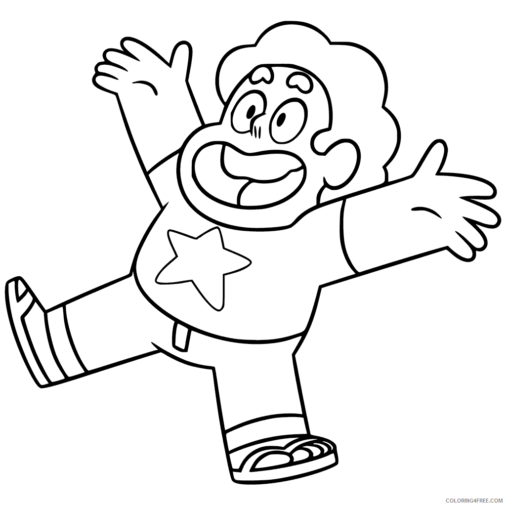 Steven Universe Coloring Pages TV Film Printable 2020 08087 Coloring4free