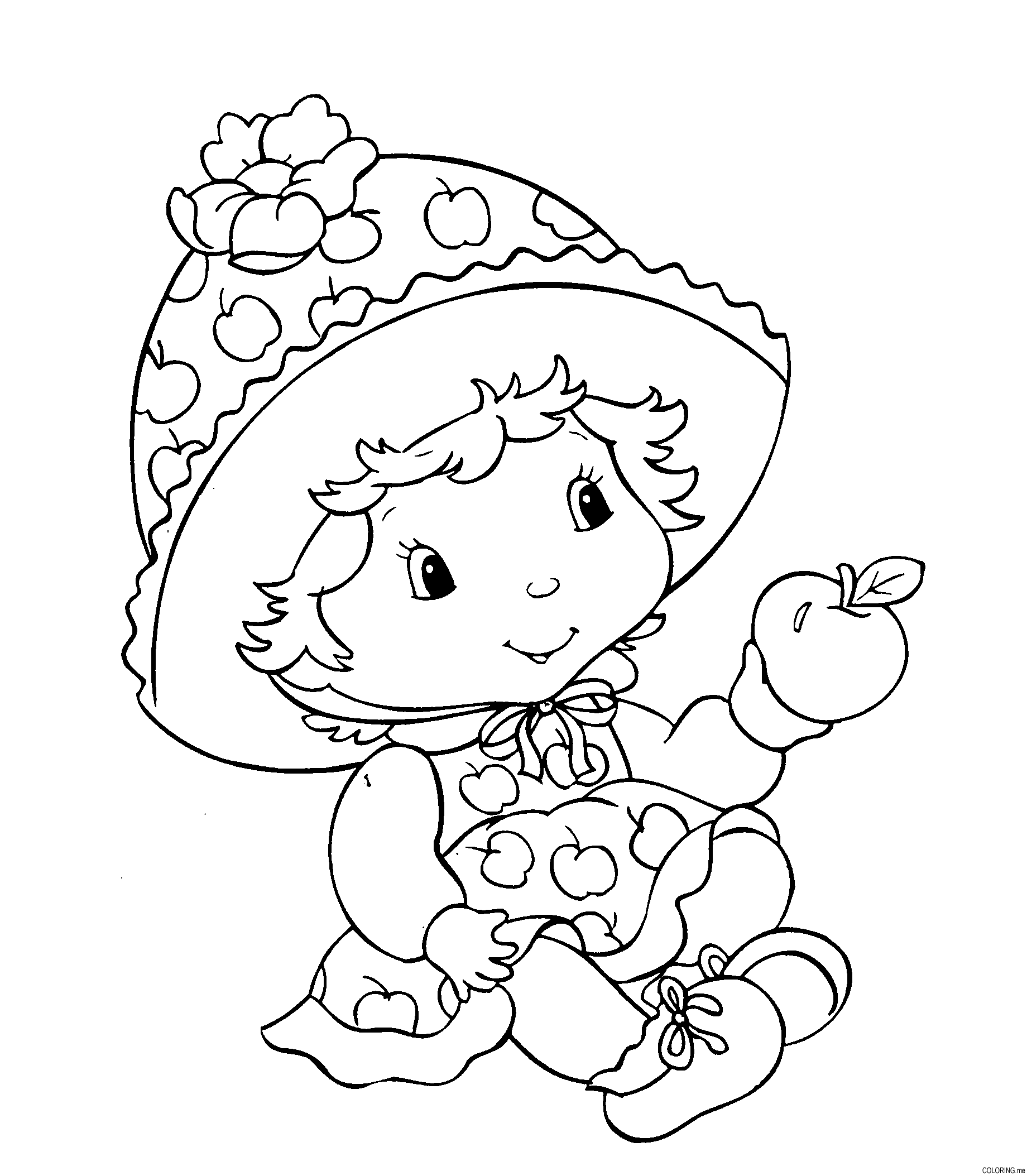 Strawberry Shortcake Coloring Pages TV Film Printable 2020 08100 Coloring4free