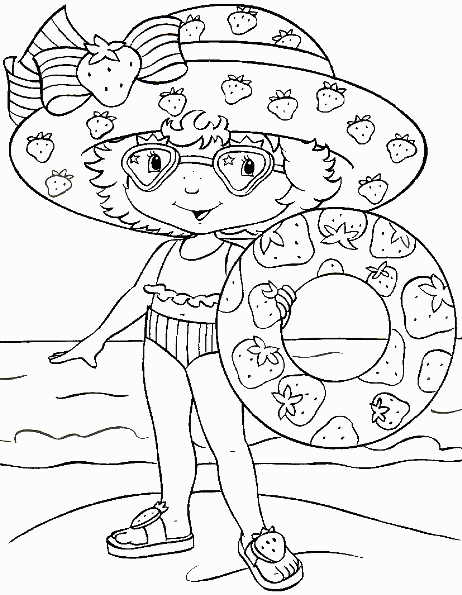 Strawberry Shortcake Coloring Pages TV Film Printable 2020 08105 Coloring4free