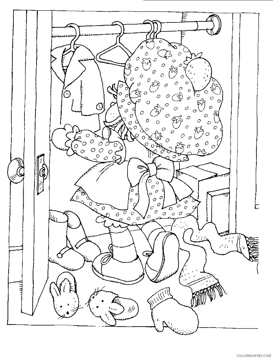 Strawberry Shortcake Coloring Pages TV Film Printable 2020 08110 Coloring4free