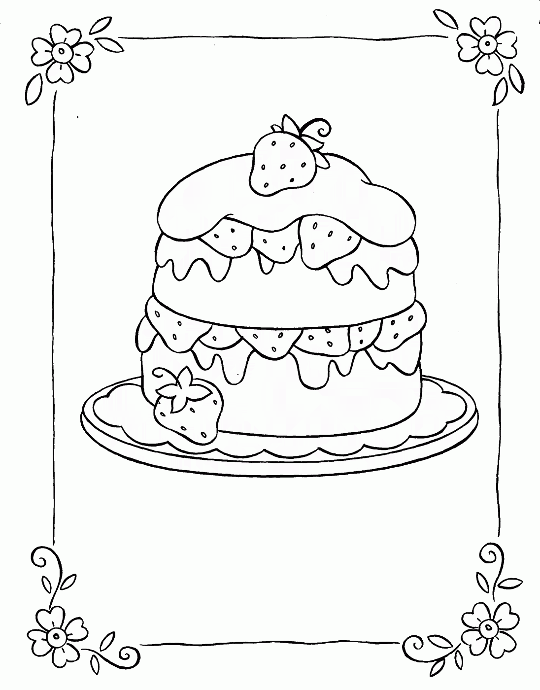 Strawberry Shortcake Coloring Pages TV Film Printable 2020 08112 Coloring4free