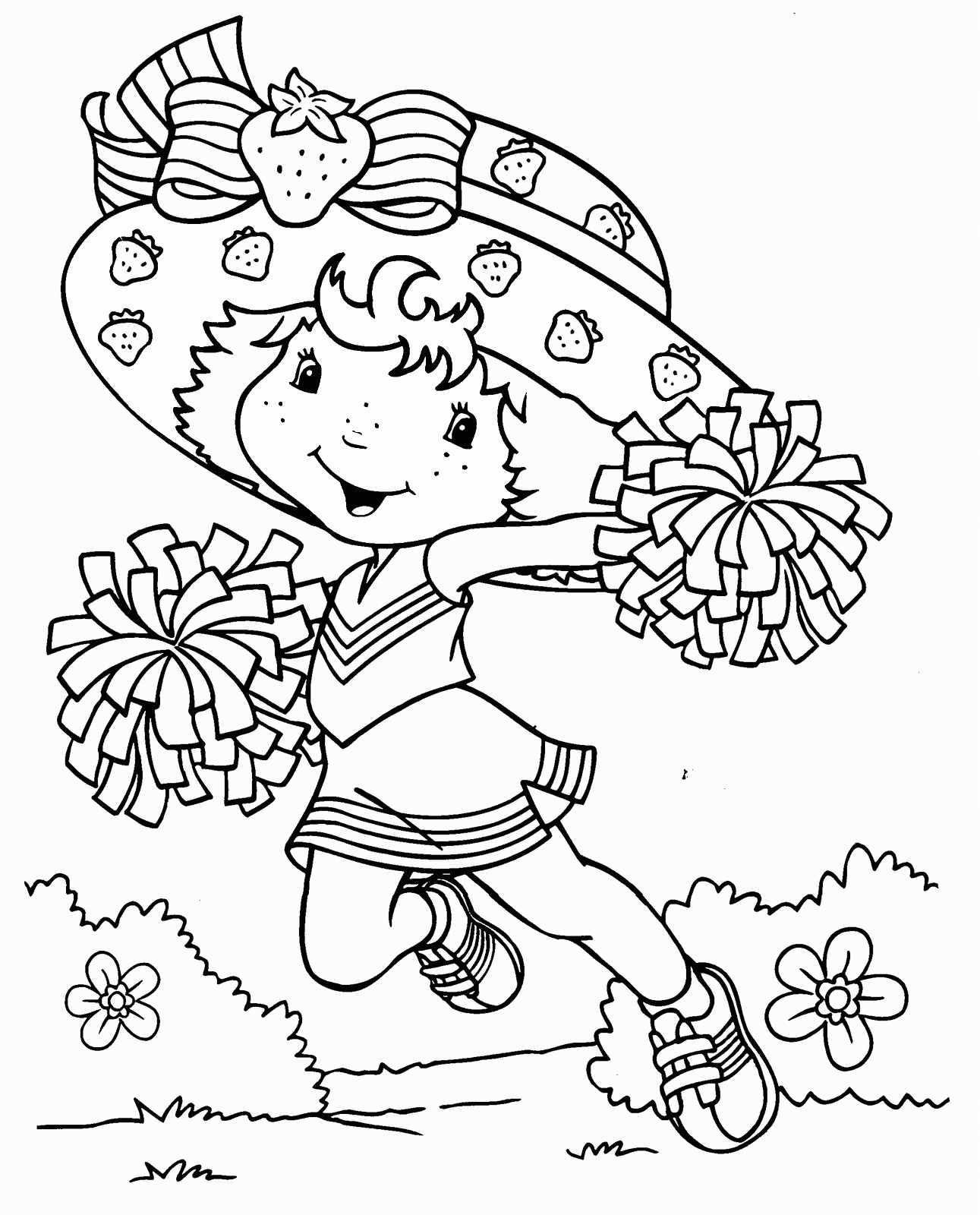 Strawberry Shortcake Coloring Pages TV Film Printable 2020 08115 Coloring4free