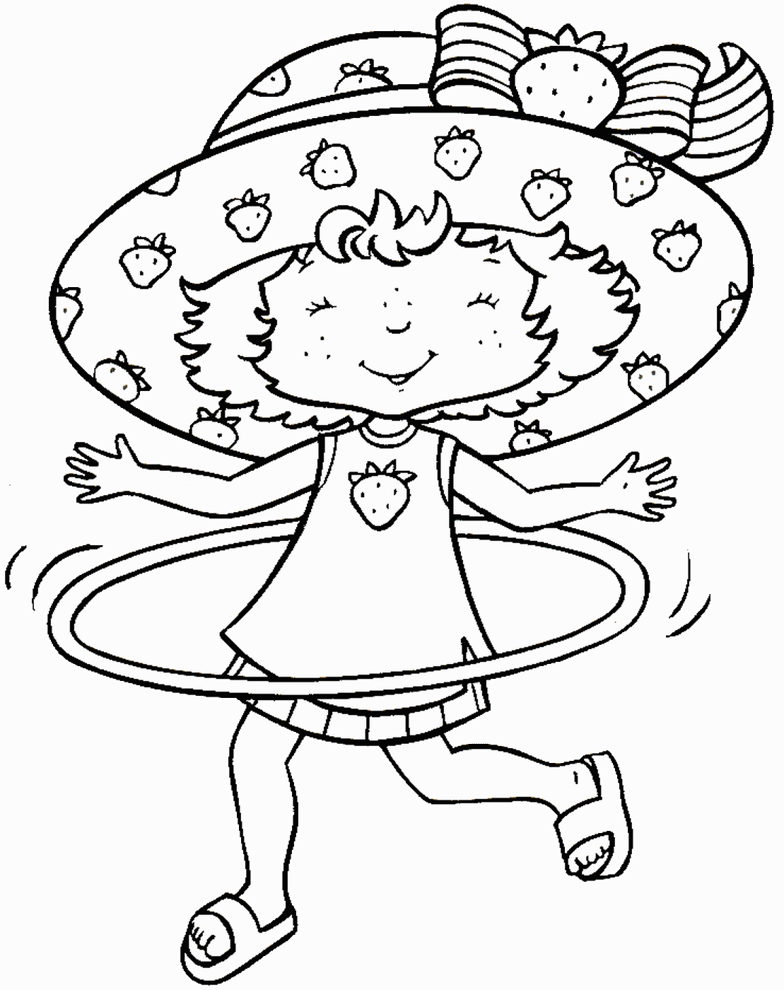 Strawberry Shortcake Coloring Pages TV Film Printable 2020 08116 Coloring4free