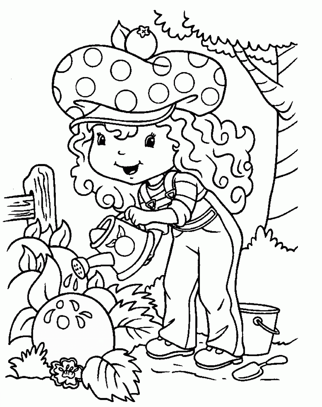 Strawberry Shortcake Coloring Pages TV Film Printable 2020 08117 Coloring4free