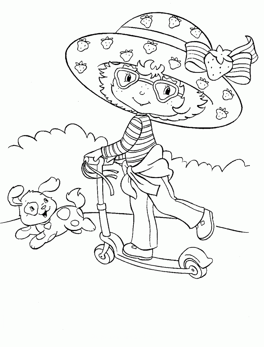 Strawberry Shortcake Coloring Pages TV Film Printable 2020 08123 Coloring4free