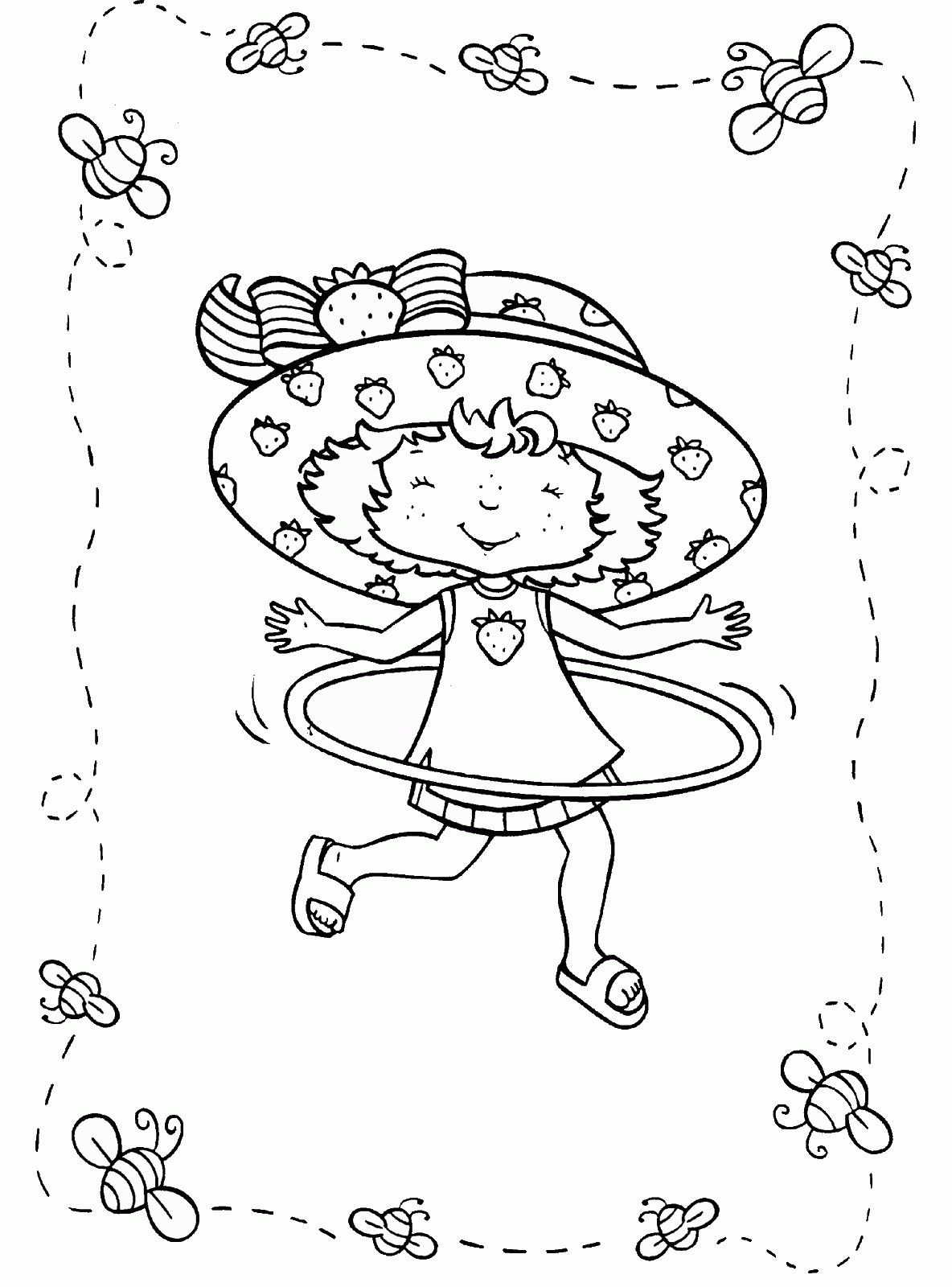 Strawberry Shortcake Coloring Pages TV Film Printable 2020 08130 Coloring4free