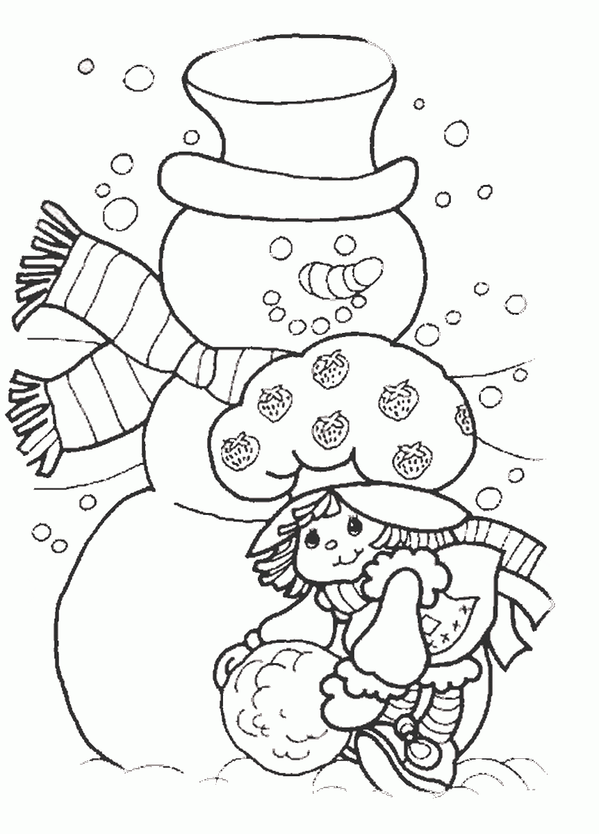 Strawberry Shortcake Coloring Pages TV Film Printable 2020 08140 Coloring4free