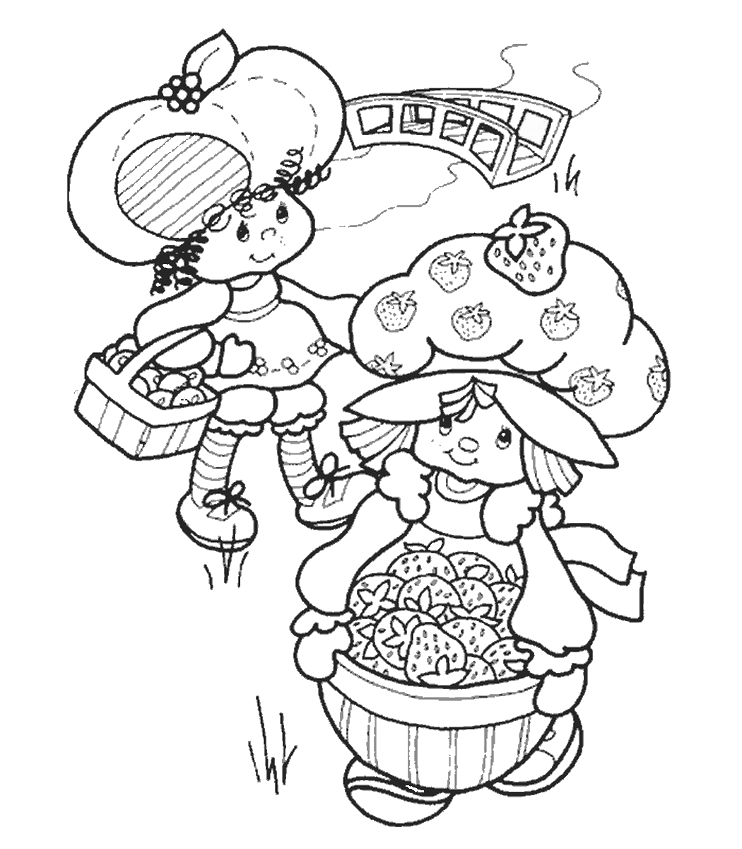 Strawberry Shortcake Coloring Pages TV Film Printable 2020 08142 Coloring4free