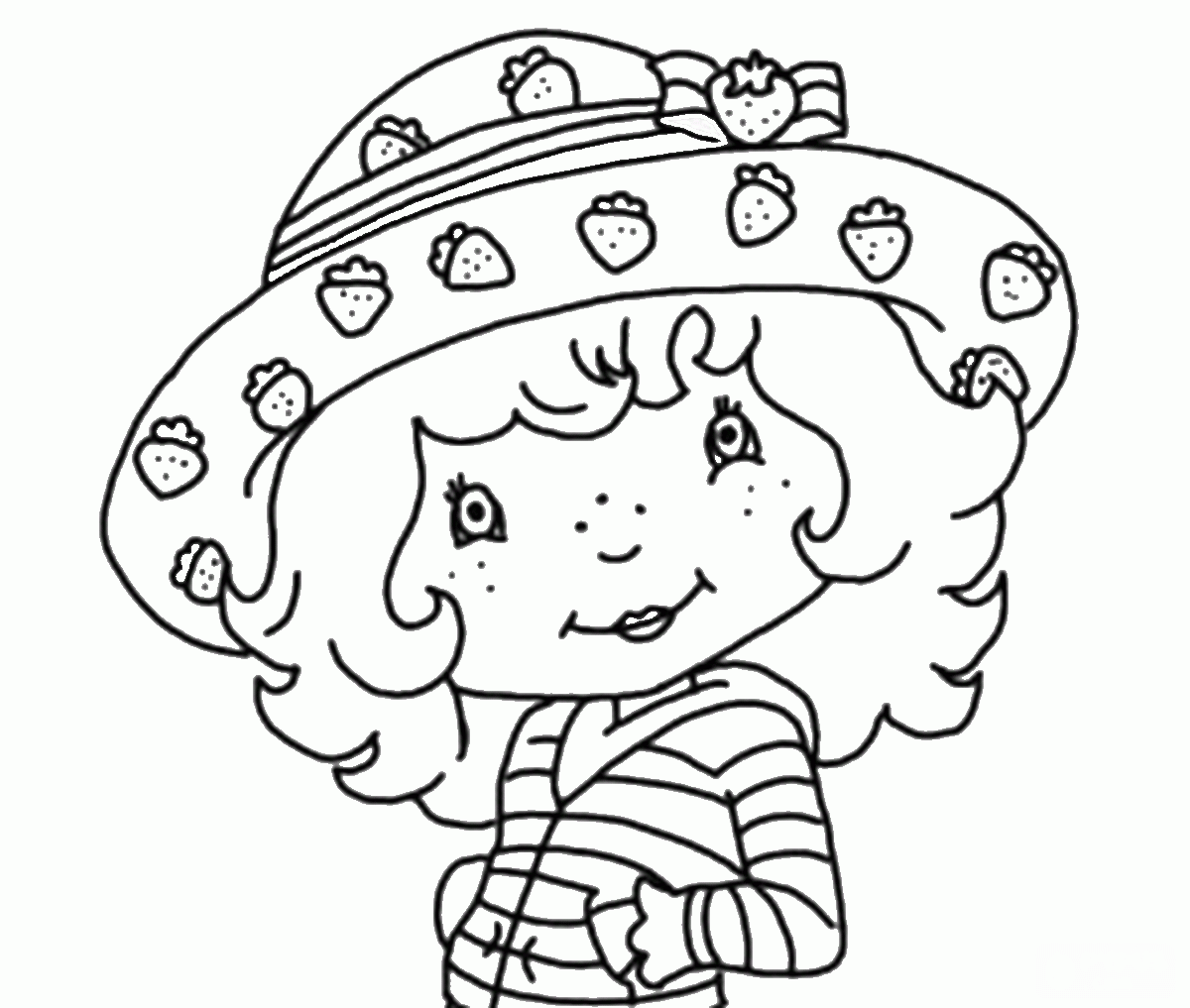 Strawberry Shortcake Coloring Pages TV Film Printable 2020 08144 Coloring4free