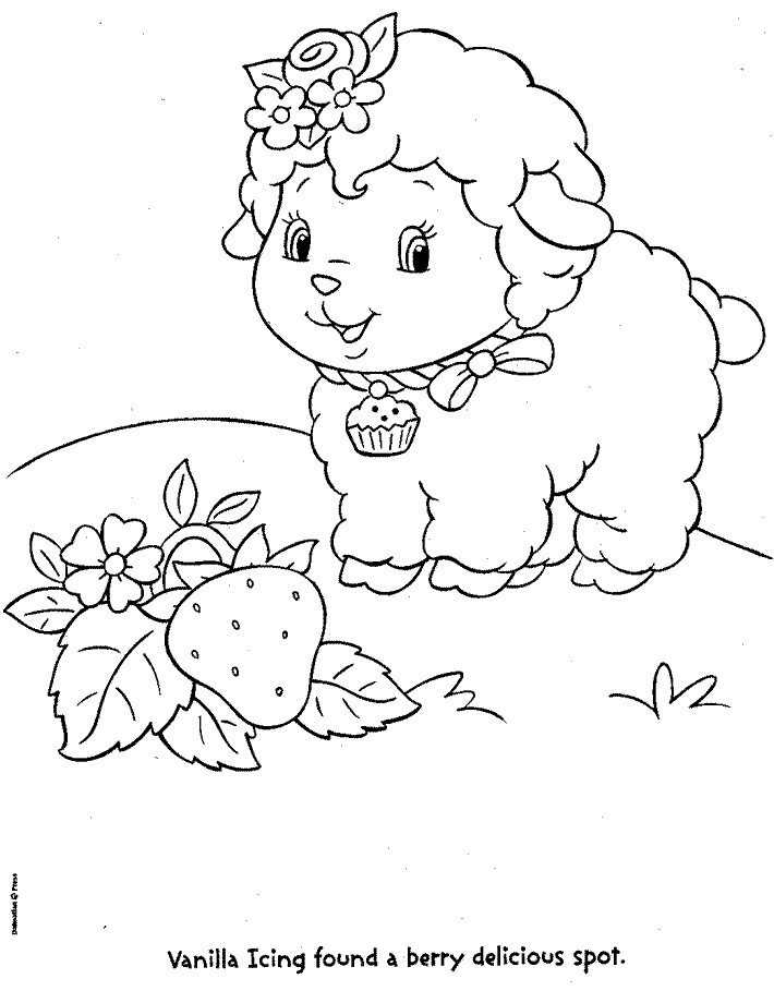 Strawberry Shortcake Coloring Pages TV Film Printable 2020 08151 Coloring4free