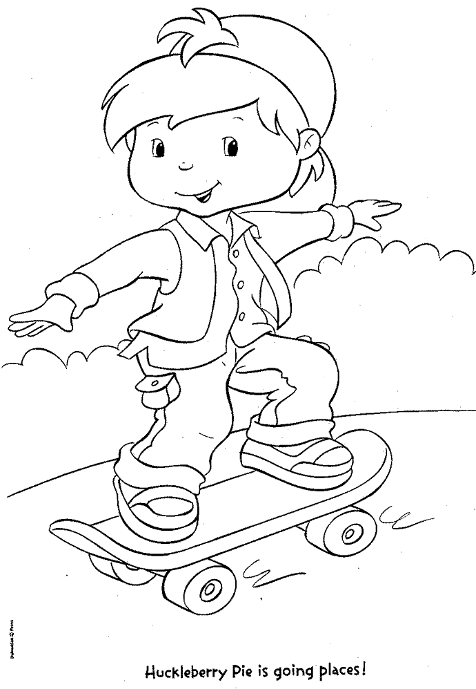 Strawberry Shortcake Coloring Pages TV Film Printable 2020 08152 Coloring4free