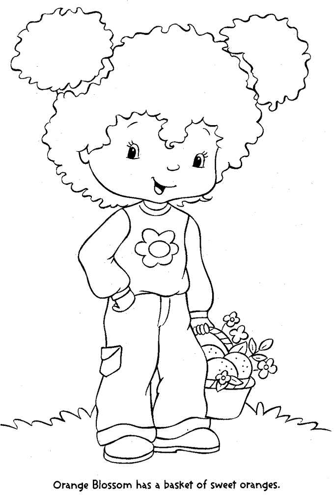 Strawberry Shortcake Coloring Pages TV Film Printable 2020 08155 Coloring4free
