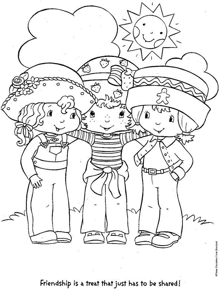 Strawberry Shortcake Coloring Pages TV Film Printable 2020 08157 Coloring4free