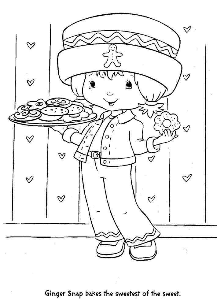Strawberry Shortcake Coloring Pages TV Film Printable 2020 08160 Coloring4free