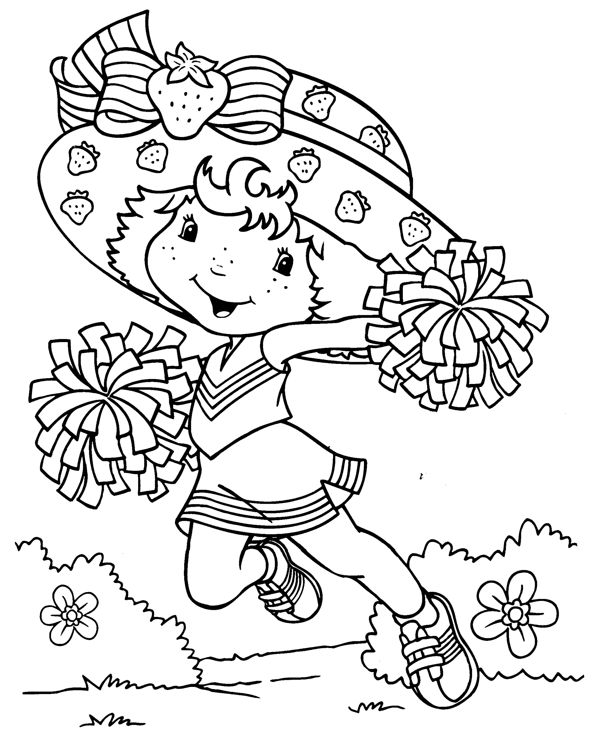 Strawberry Shortcake Coloring Pages TV Film Printable 2020 08177 Coloring4free
