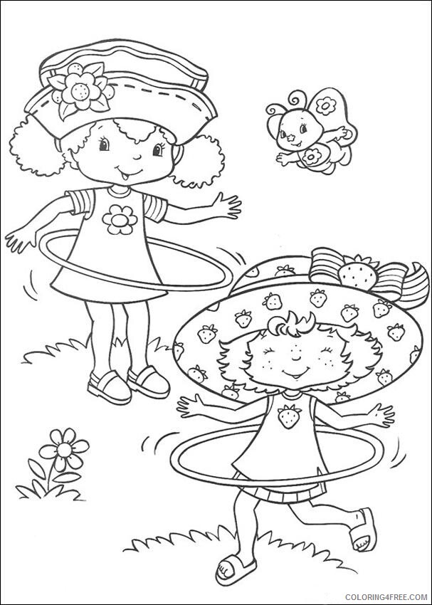 Strawberry Shortcake Coloring Pages TV Film Printable 2020 08212 Coloring4free
